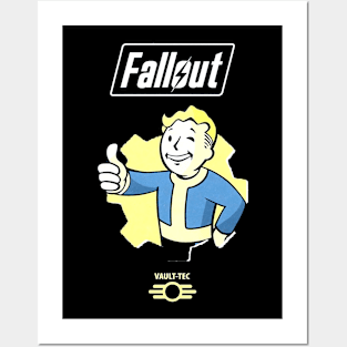 Vault Boy Fallout Posters and Art